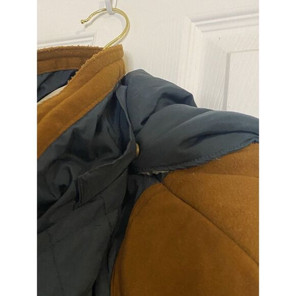 Vintage Julia Michaels Ski Jacket Winter Coat Hood Fur Trim Floral Y2K 90s - Picture 9 of 16